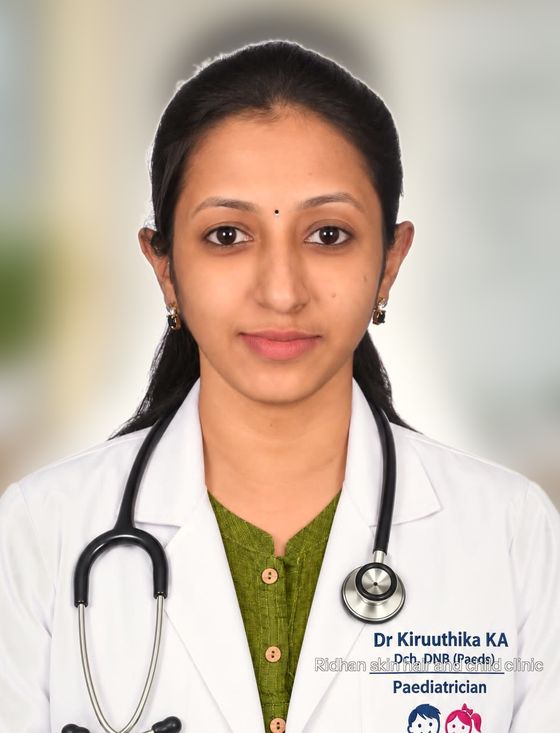 Portrait of Dr. Kiruuthika K A, Consultant Paediatrician